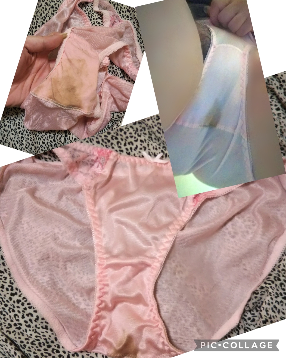 染み付きパンティ 